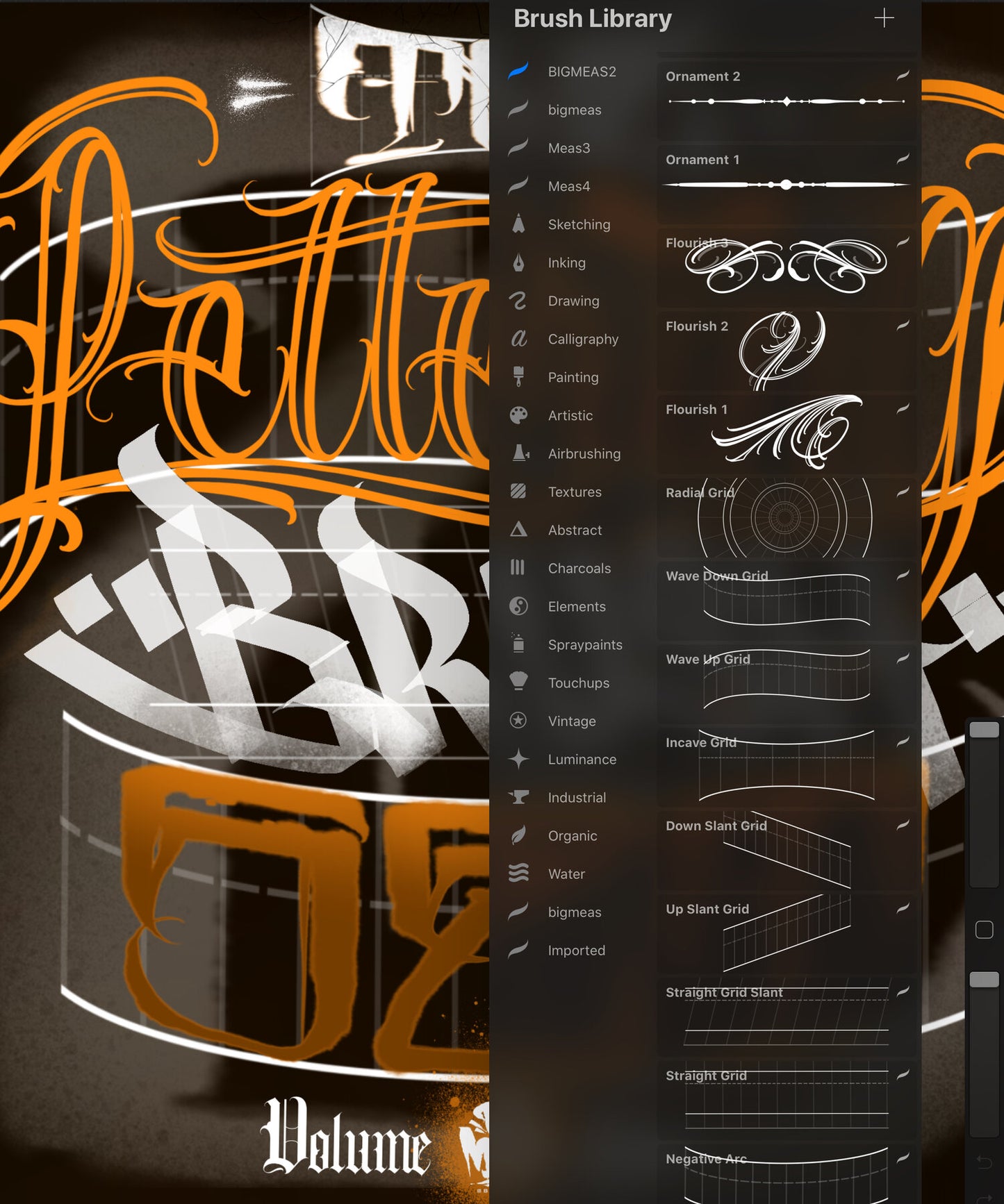 The Lettering Brush Set, VOLUME TWO